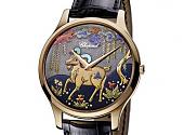 CHOPARD 莳绘工艺 祥瑞金羊