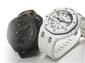 高级表的高科技着色术AP & PANERAI
