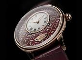 JAQUET DROZ面盘上的“金枝玉叶”