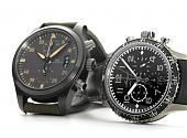 横过复古色的天空 BREGUET & IWC