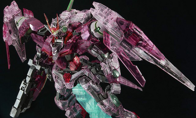 万代 PG 1/60 《机动战士高达00》Trans-AM Raiser / 透明外装零件