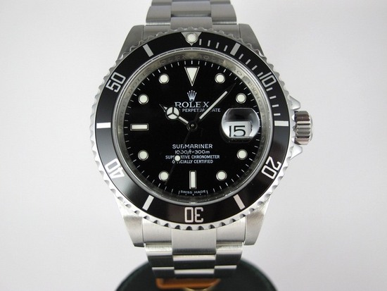 ROLEX 劳力士 16610 SUBMARINER 水鬼 M字头 防伪内圈 盒单齐全 表况新