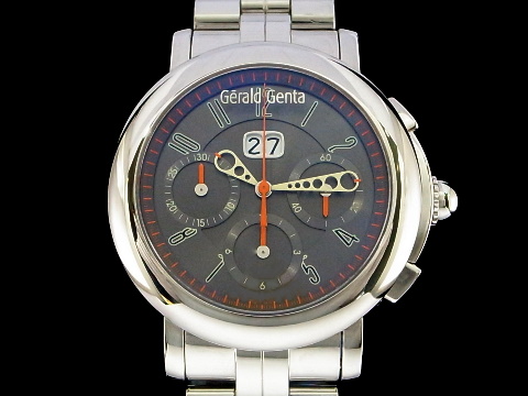 Gerald Genta 尊达 Chrono Sport 计时码表 大日期窗 机械表