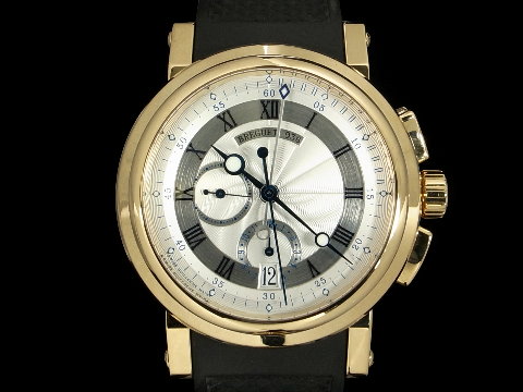 Breguet 宝玑 Marine 18K金 自动上炼 计时手表 男表