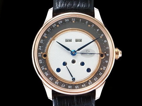 Jaquet Droz 雅克德罗 J012623201 玫瑰金 月相 自动表 全新品