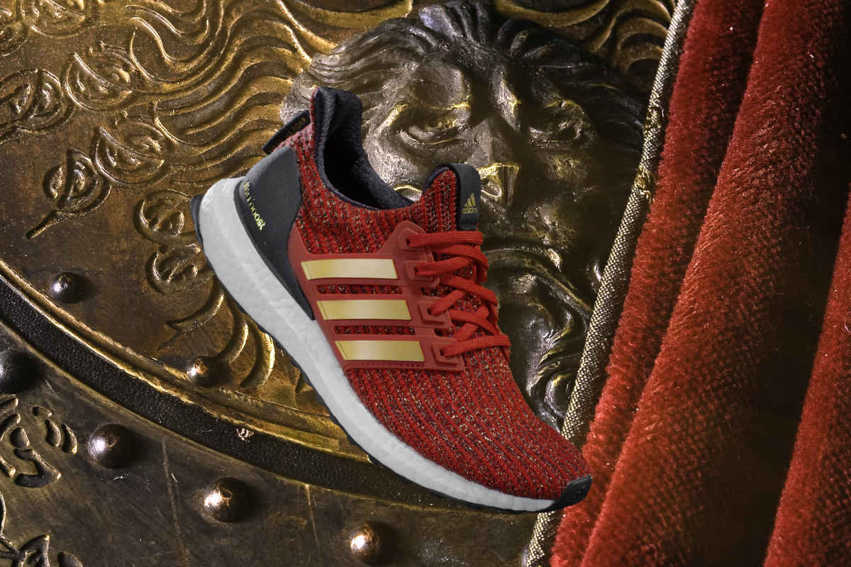 adidas“冰与火之歌”联名限量鞋 各大家族军团标志穿上脚