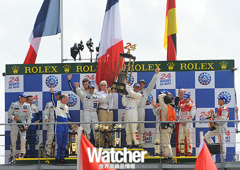 PEUGEOT Sport 车队力克群雄 ，勇夺 2009 LE MANS 24 小时耐久赛冠军