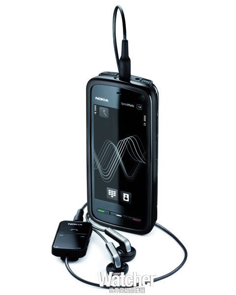 NOKIA 5800 XpressMusic 高调黑,绝色吸睛、个性俱羡