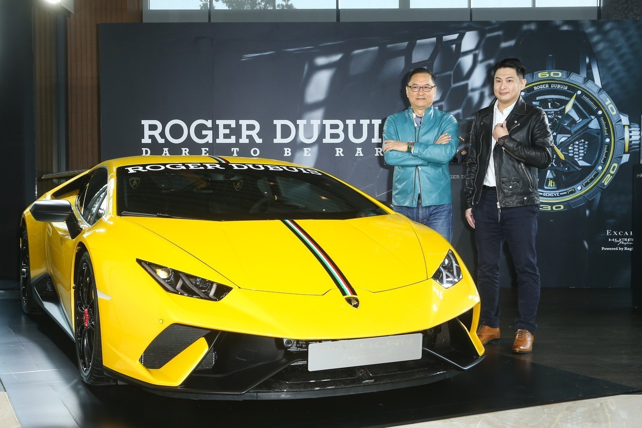林振廷父子首度合体为Roger Dubuis 林帛亨育婴心得:像职业赛车一样辛苦