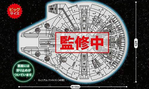 SEGA PRIZE《星球大战》千年隼号 造型地毯