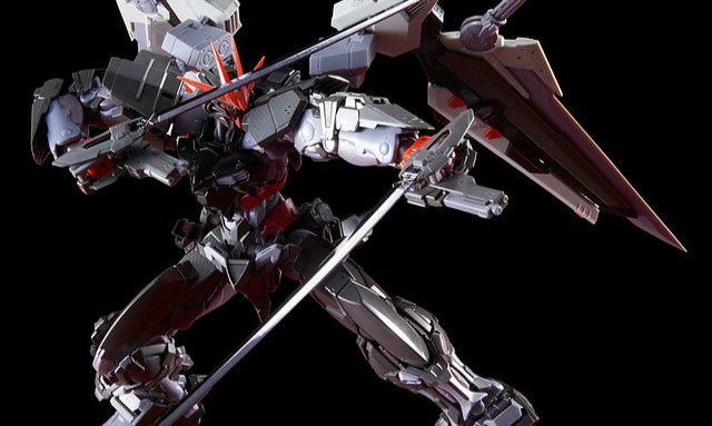 万代 HiRM 1/100《机动战士高达SEED DESTINY ASTRAY-B》MBF-P0X 漆黑异端高达
