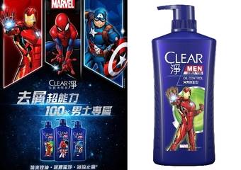 Clear净 - 漫威限定款洗发乳!《复仇者联盟:终局之战》这3位英雄让你带回家
