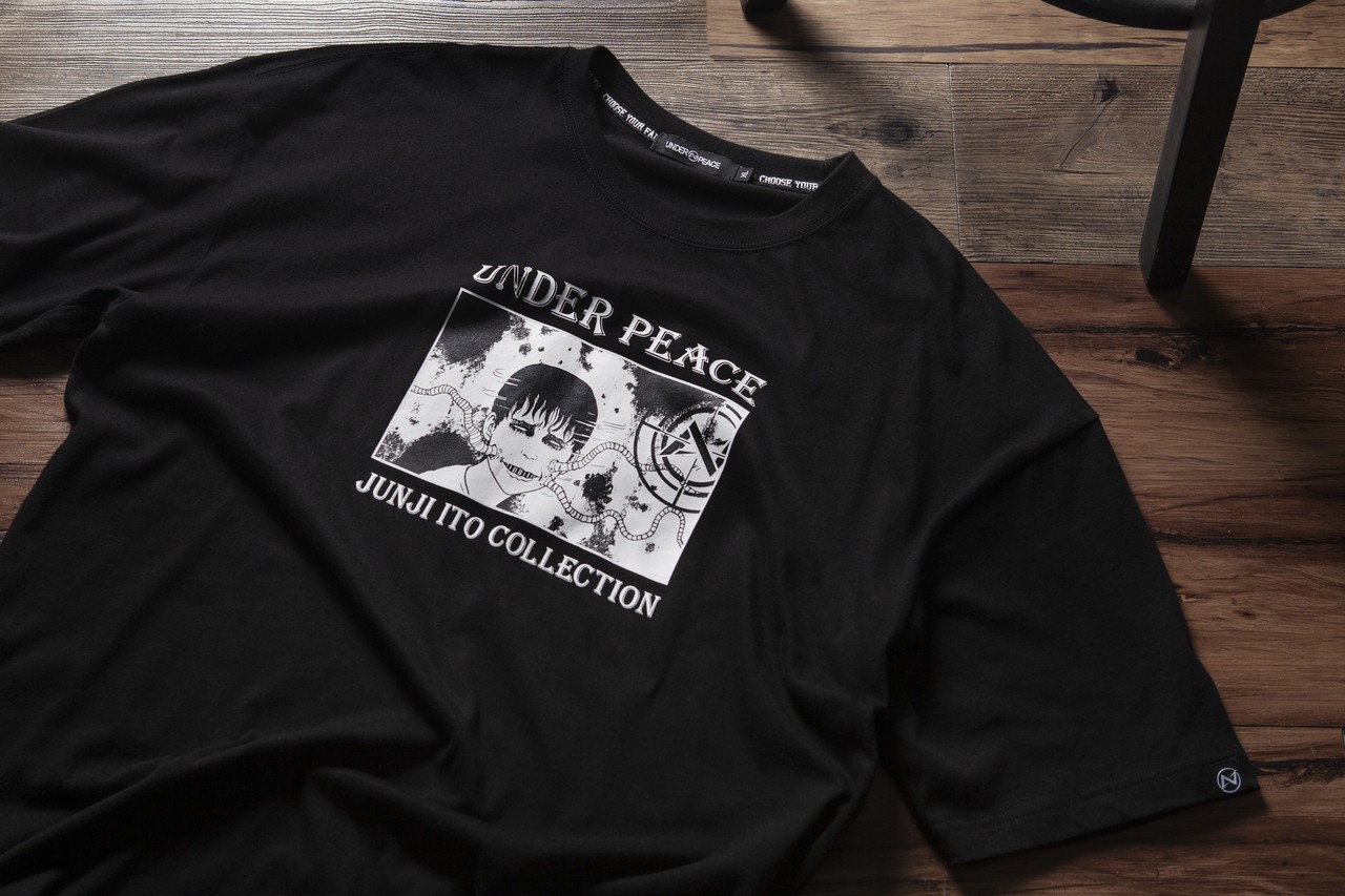 最恐怖的联名！UNDER PEACE携手伊藤润二 把恶女富江穿上身
