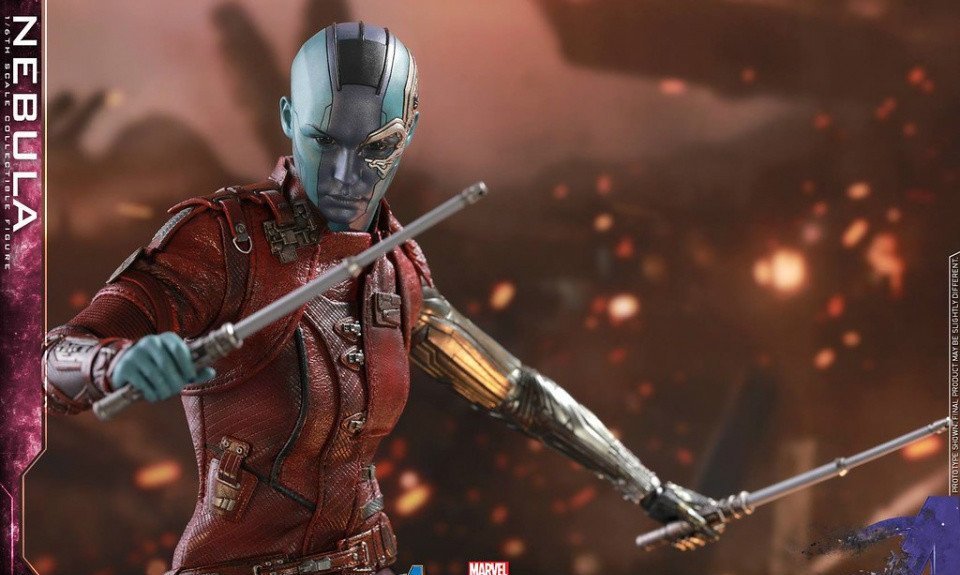 Hot Toys《复仇者联盟：终局之战》星云 Nebula 1/6 人偶作品