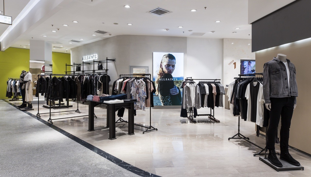 AllSaints插旗吉隆坡进驻顶级商场 开设马来西亚首间专卖店