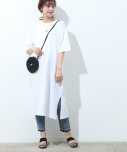 洋装跟裤子日系穿搭取得视觉平衡。夏季时尚穿搭术介绍!
