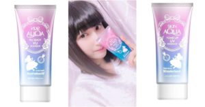 日本必买药妆 曼秀雷敦SKIN AQUA水感防晒乳爱丽丝限定款 自拍必备