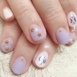 让春天在指间绽放,日系春夏指彩及服饰穿搭介绍
