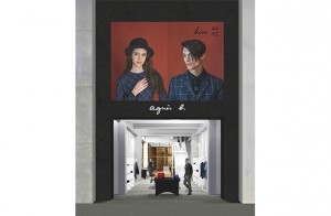 agnes b心斎桥大丸店重新开幕，人气LOGO的限定彩色T-shirt也一同登场
