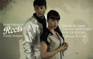 ＜Candy Stripper＞邀请二阶堂富美推出联名商品。“冲绳”“庞克精神”是关键字