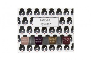 美甲品牌NAILS INC与时尚品牌Alice + Olivia合作的秋季指甲油即将贩售