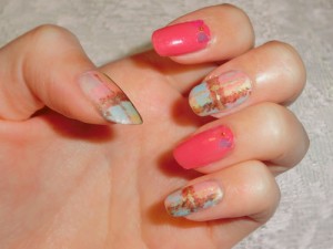 轻松DIY!今秋超吸睛的毛毯美甲做法【插图】