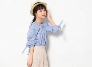 活用条纹，穿搭出日系高雅时尚诱人打扮♡