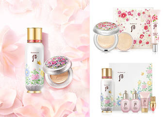 后 - 百花盛开,绽放亮采自信 宫廷艺术级圣品-后秘帖循环精华+雪白气垫限定款包装新上市
