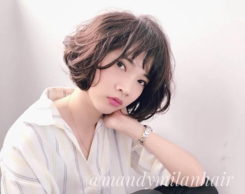 “短发发妆烫”根本懒女孩福音 手拨吹干立马有型!