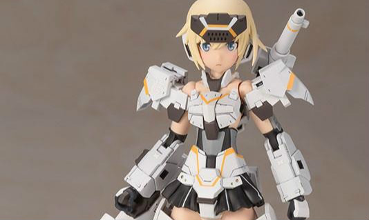 寿屋《Frame Arms Girl 骨装机娘》轰雷改[白] Ver.2 组装模型