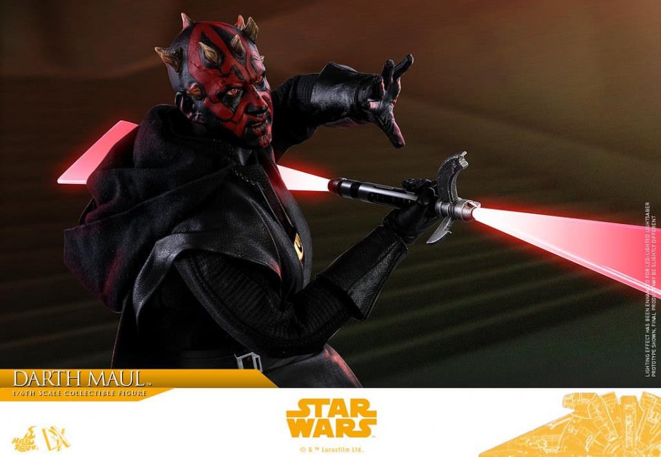 Hot Toy《星球大战外传：韩索罗》达斯·魔 Darth Maul 1/6 比例人偶作品