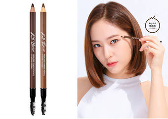 CLIO - 立体浓眉VS自然雾眉,怎样都美 CLIO 不断电持色粉蜡眉铅笔 全新上市