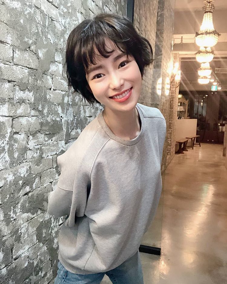 “韩版汤唯”林智妍减短后发型太好看 根本新一代短发女神