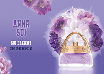 ANNA SUI 安娜苏 - 梦幻紫色仙境 轻甜来袭 ANNA SUI“紫凝梦境淡香水”浪漫一整个秋季 我希望一切都是紫色的!