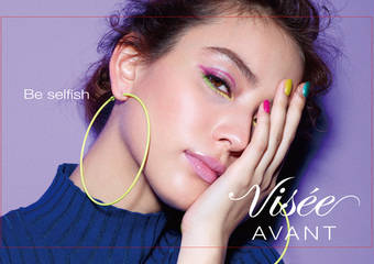 Visée AVANT - 舞动各式各样的彩色线条 展现充满现下潮流的多样性妆容