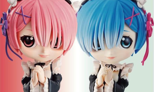 Banpresto Q posket《Re:从零开始的异世界生活》拉姆 / 雷姆