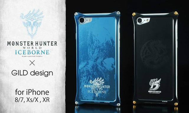 《怪物猎人世界:ICEBORNE》X GILD design 15周年纪念 iPhone 铝合金手机壳