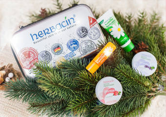 herbacin 德国小甘菊 - 天冷了!让德国小甘菊陪伴你,拉开圣诞保养序幕!
