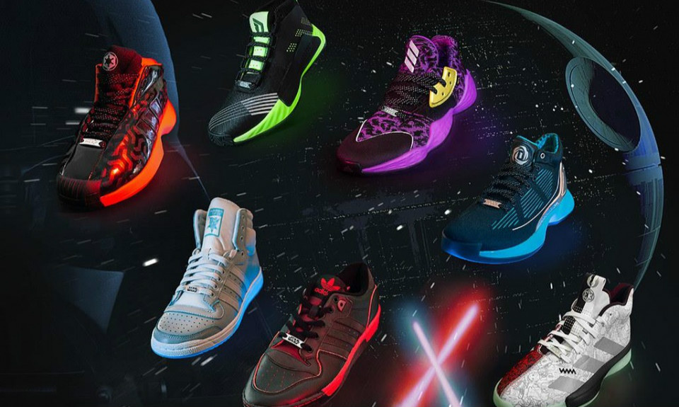 Adidas Basketball x《STAR WARS》 光剑 联名鞋款
