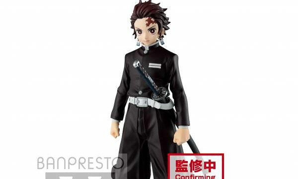 BANPRESTO《鬼灭之刃》FIGURE 绊之装 陆之型 富冈义勇(泛黄配色)/ 灶门炭治郎