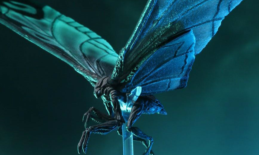 NECA《哥斯拉II：怪兽之王》摩斯拉 (2019) 电影海报.ver 7 吋可动作品
