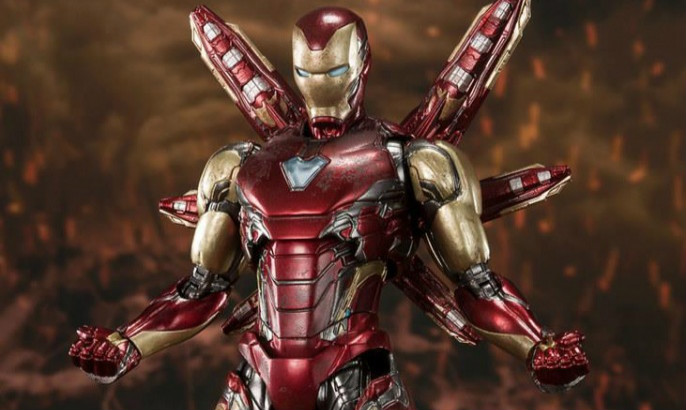 万代 S.H.Figuarts《复仇者联盟4：终局之战》钢铁侠马克85 最终决战版