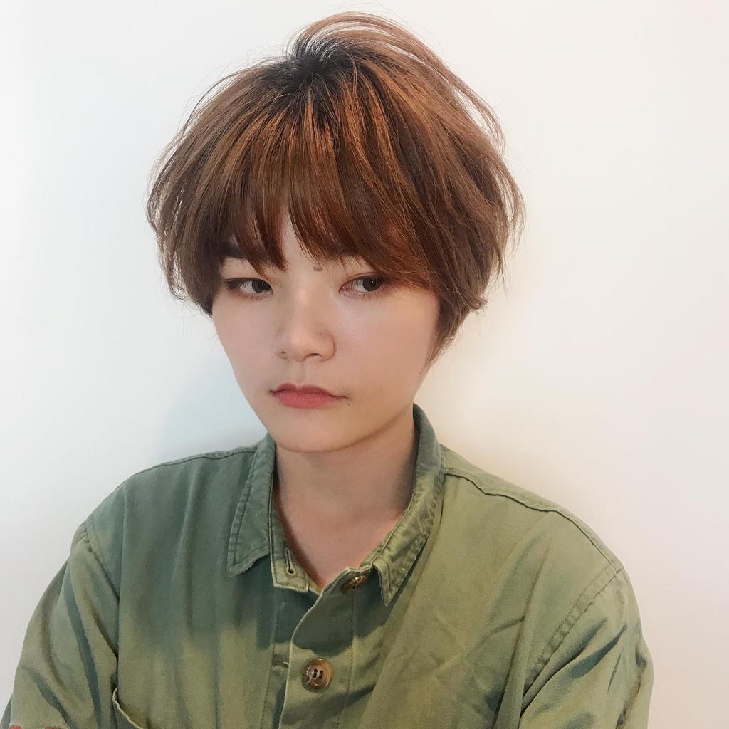 超萌Q日系女孩“浏海蘑菇头” 让人忍不住想摸摸头!