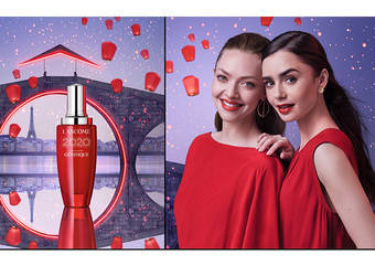 LANCOME 兰蔻 - 三大肌因巨星 首次红装现身 2020新年限量版 最齐全肌因系列红瓶 一次收藏!小黑瓶专属皮套 1/9限量加赠!