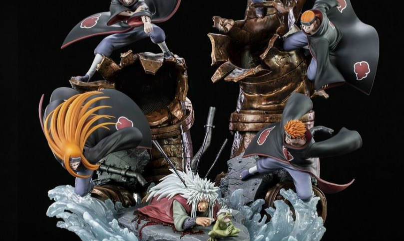 Tsume-Art HQS 系列《火影忍者疾风传》自来也:最后的心跳 1/8 比例场景雕像