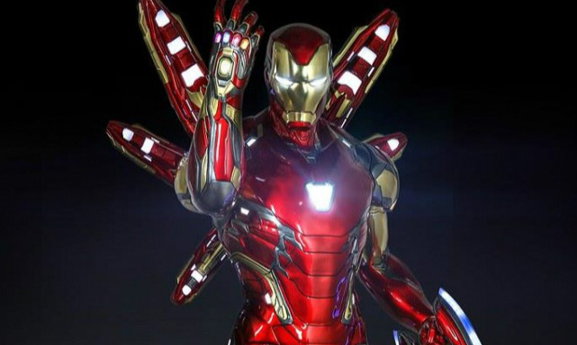 Hot Toys《复仇者联盟4:终局之战》 1:1 比例「钢铁侠马克 85」