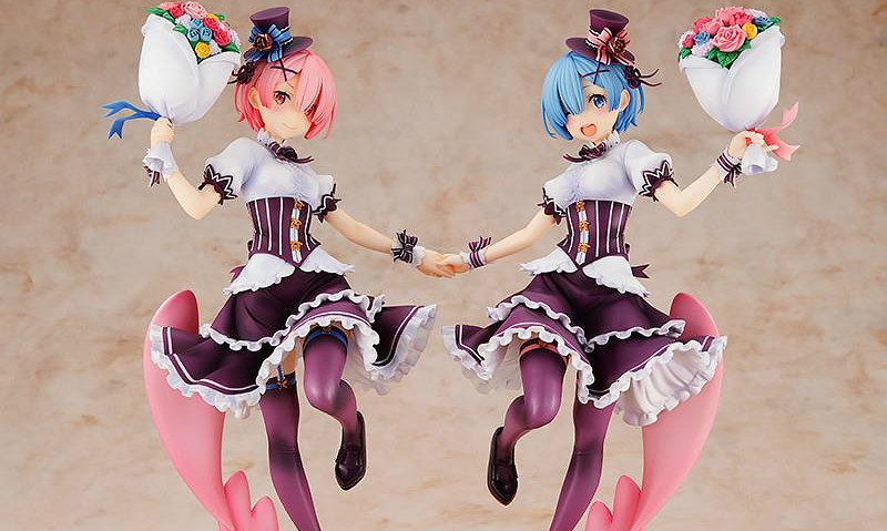 KDcolle《 Re:从零开始的异世界生活》拉姆&雷姆 生诞祭Ver. 1/7 PVC涂装完成品