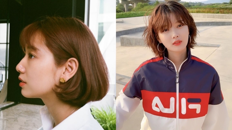 2020圆脸短发造型,跟女星偷学整容级“小脸短发”修饰两颊肉超心机!
