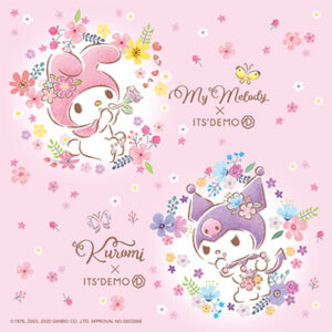 春天粉嫩嫩花开系列!ITS‘DEMO×美乐蒂与库洛米周边商品
