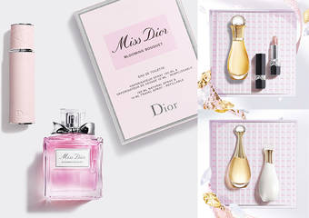 Dior 迪奥 - “迪奥线上快闪店”惊喜献礼 独家唇膏x香氛礼盒,下单更享法式包装服务